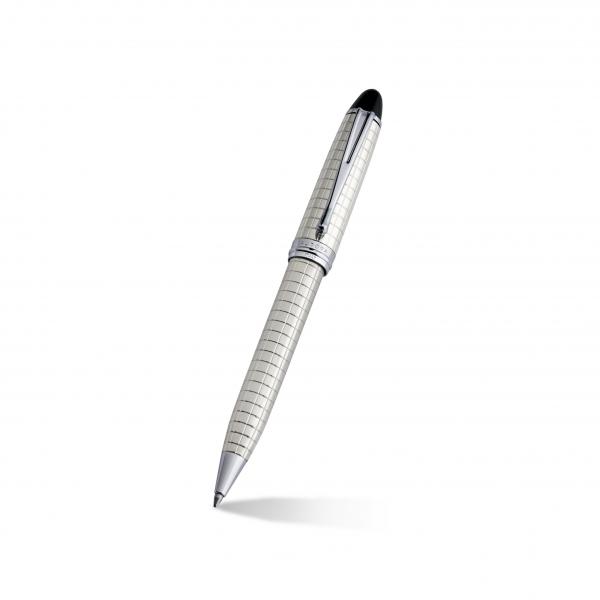 Aurora Ipsilon 14k White Gold & Sterling Silver Ballpoint Pen