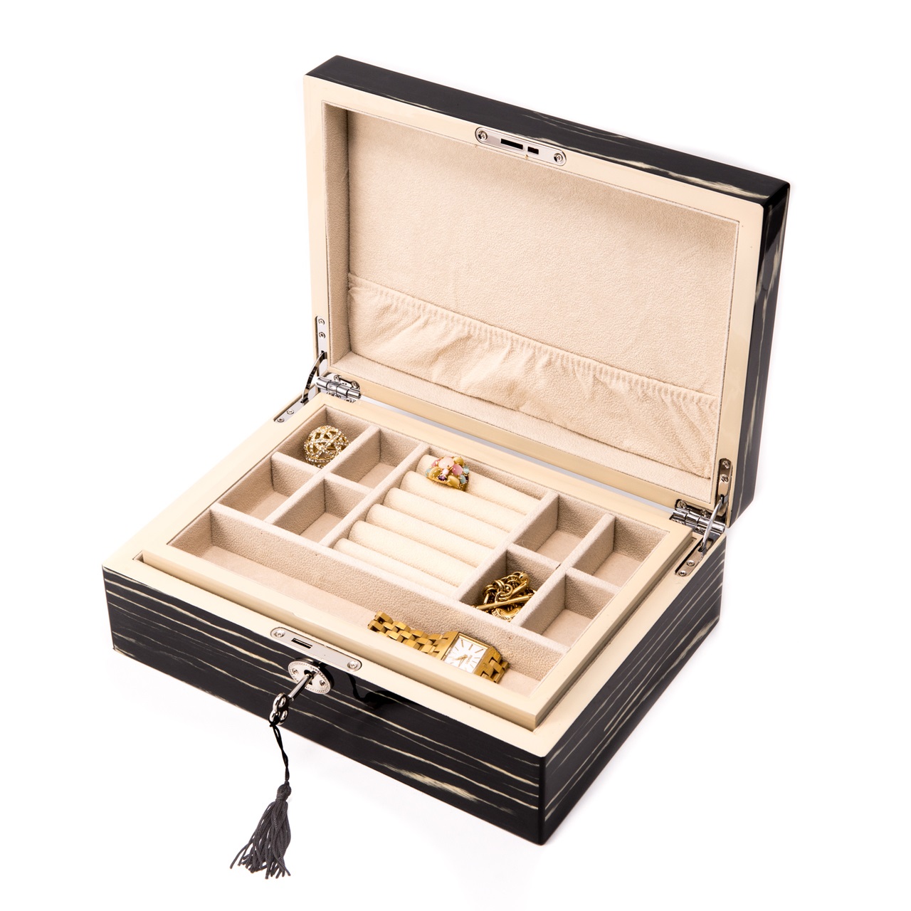 jewelry box with key