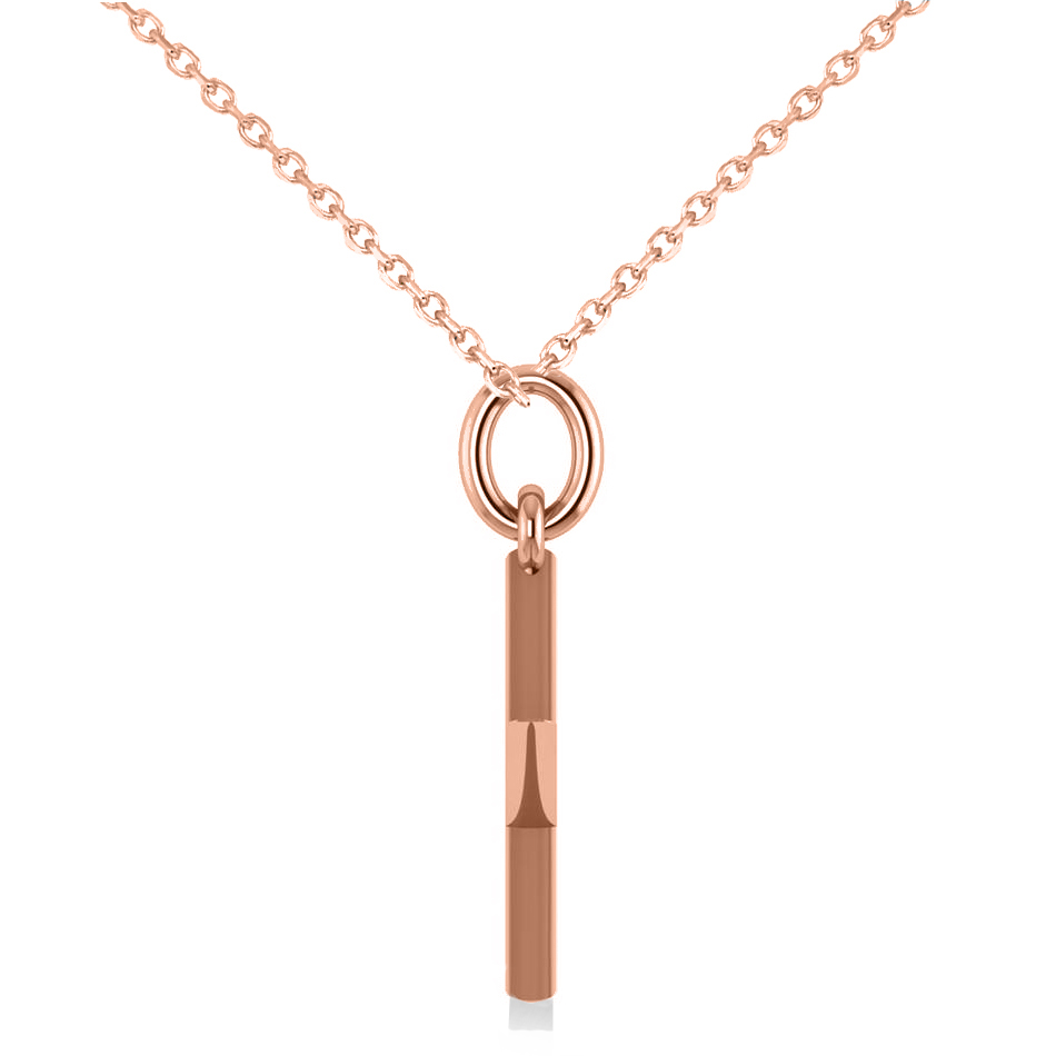Star Shaped Pendant Necklace 14k Rose Gold