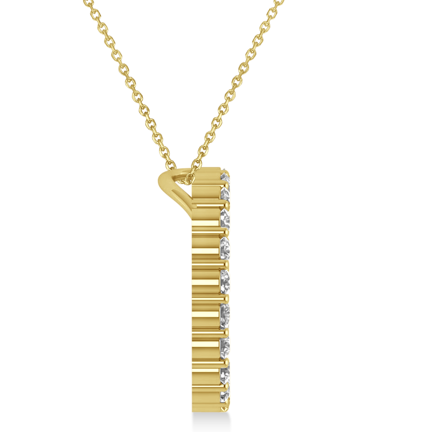 Diamond Circle of Life Pendant Necklace 14k Yellow Gold (2.10ct)