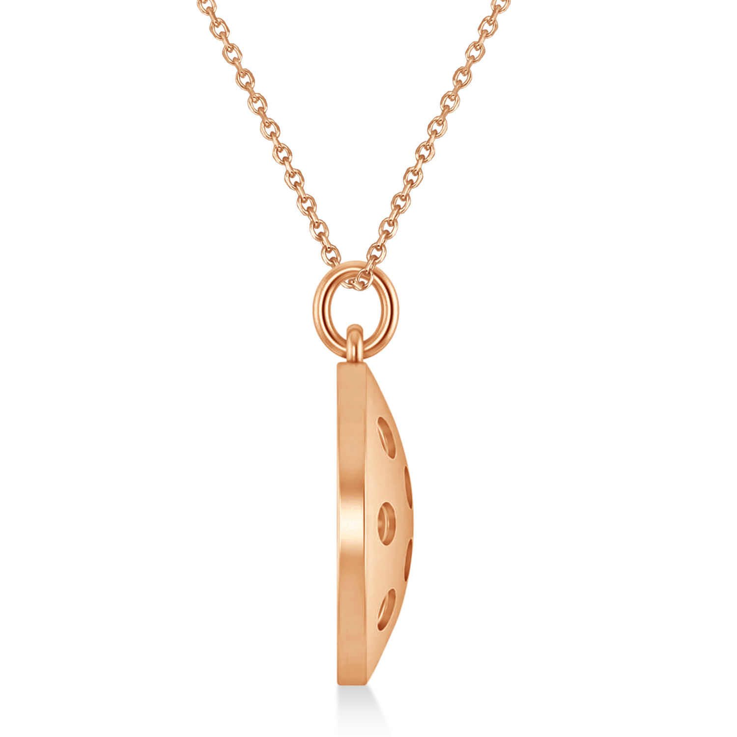 ブレスレット LESS IS MORE ball long necklace Micro Ball n Chain Rose Gold 16