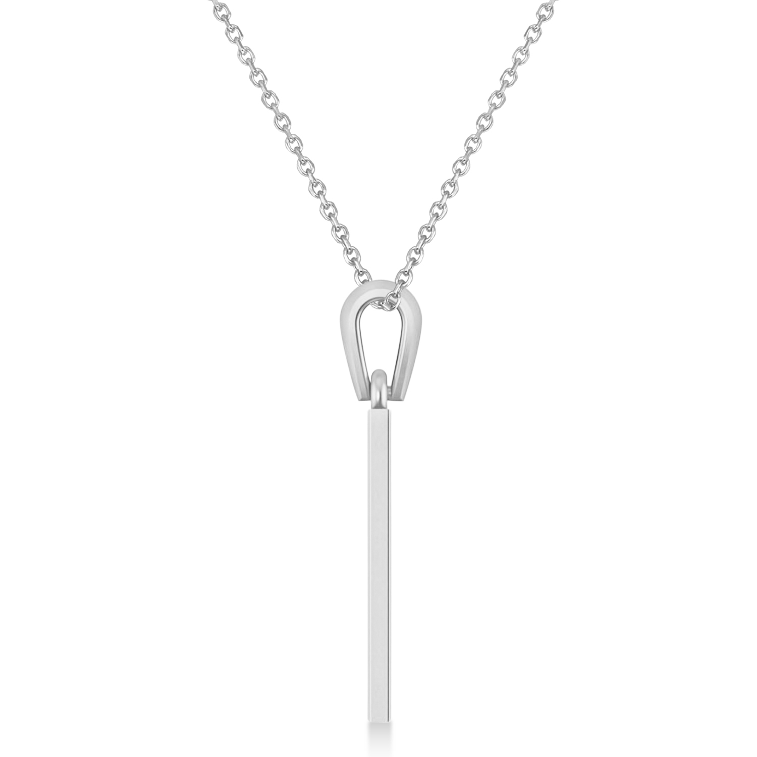 Israel Flag with Star of David Pendant Necklace in Sterling Silver