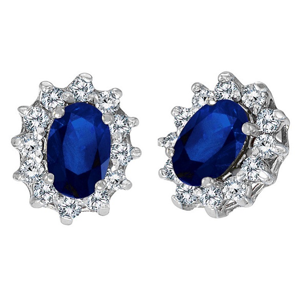 【HYERES LOR】Etrive 14K duet earring XS Duo 14K Two-Tone Gold Bezel Set Oval Diamond Solitaire