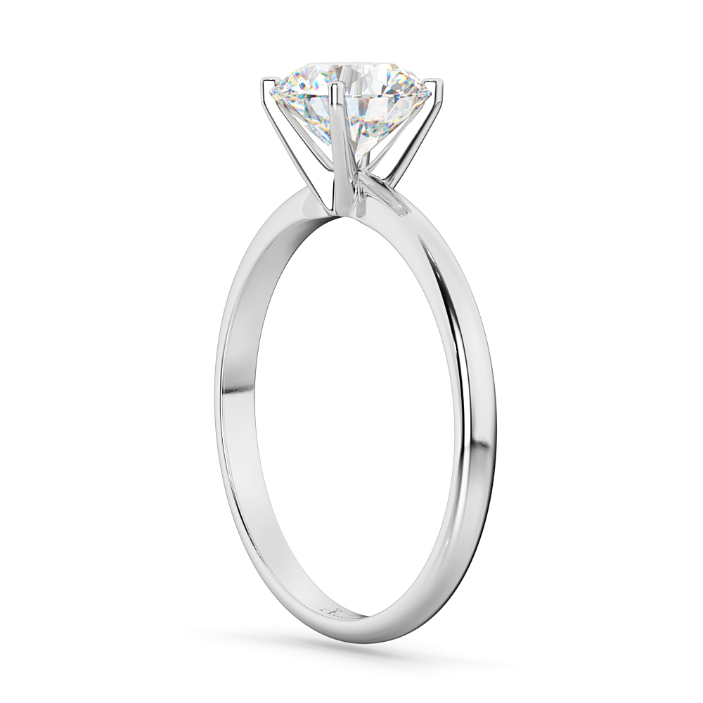 FourProng Palladium Solitaire Engagement Ring Setting UR145