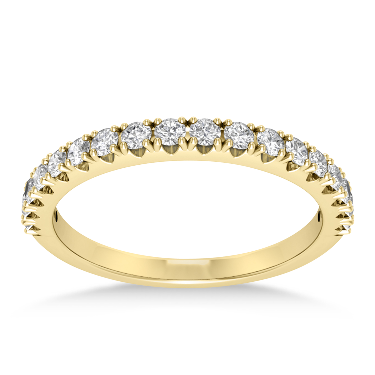 Diamond Accented Halo Bridal Set 14k Yellow Gold (0.97ct)