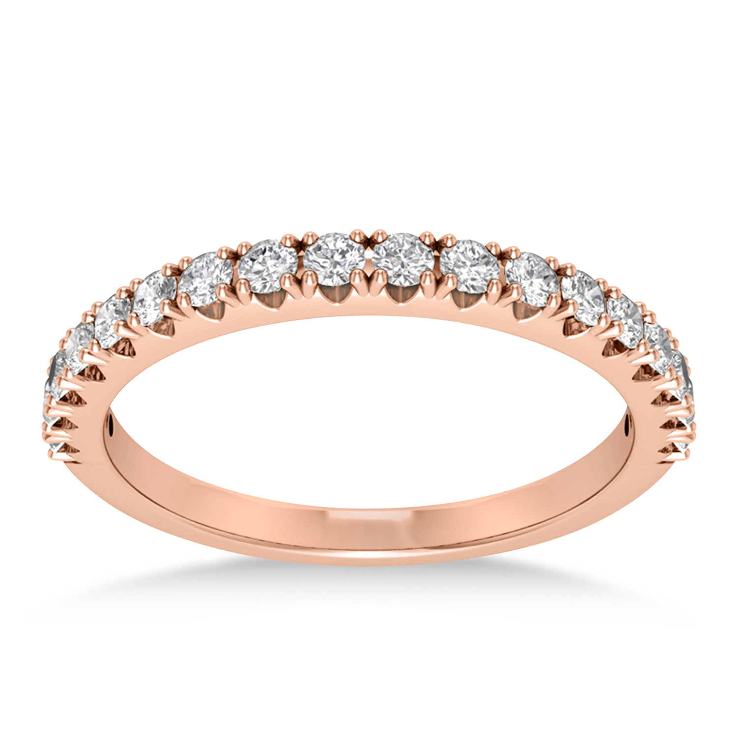 Diamond Accented Halo Bridal Set 18k Rose Gold (0.97ct)