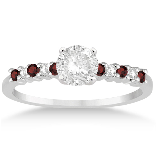 garnet bridal set