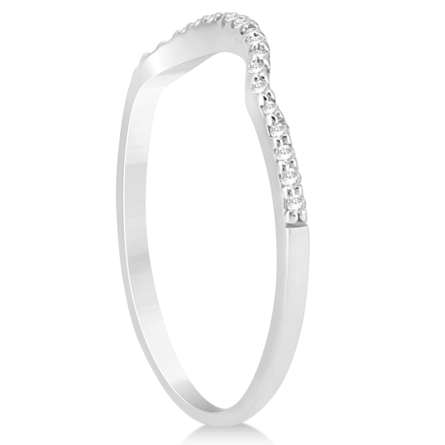 Diamond Halo Trilliant Cut Bridal Set Setting Palladium 0.39ct