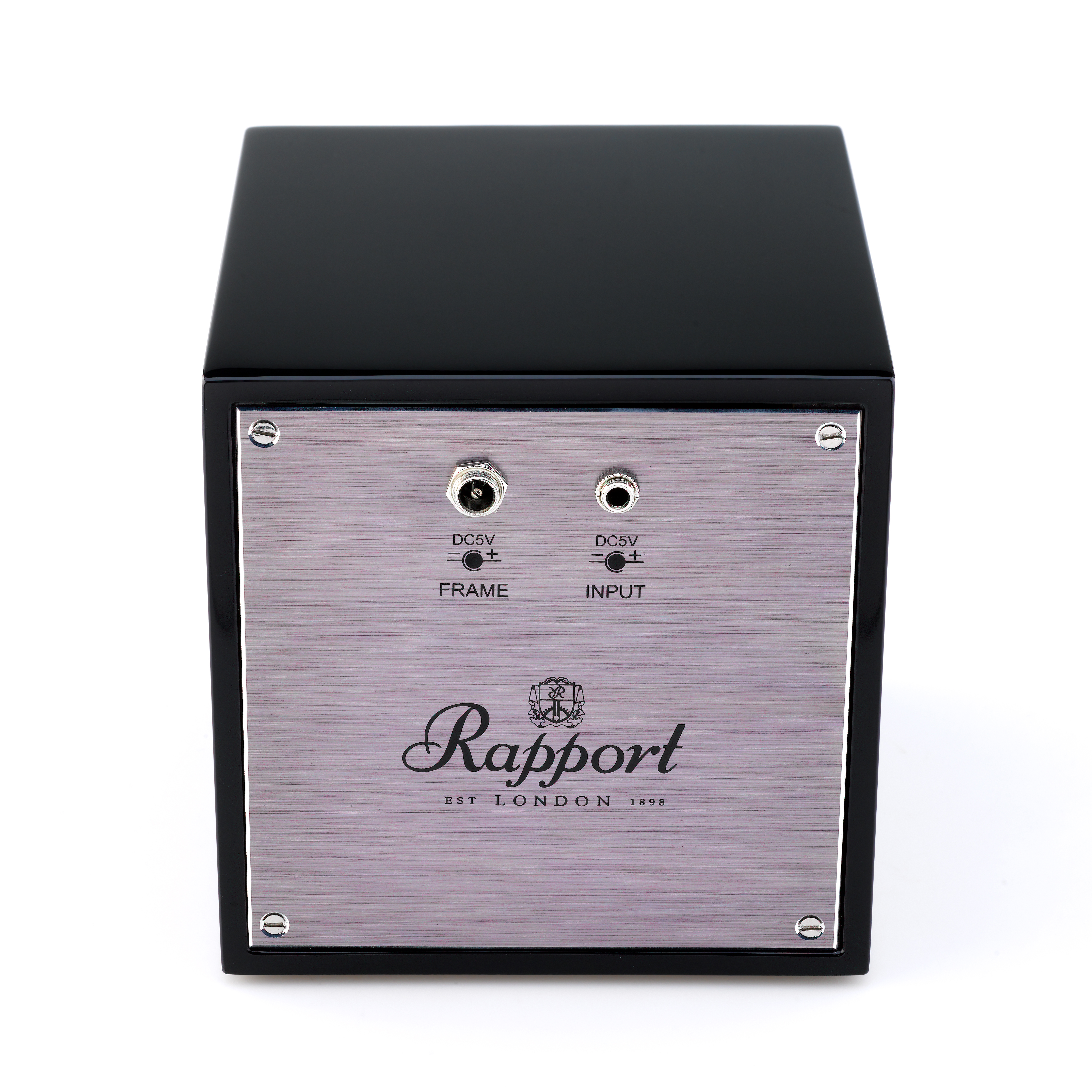 Rapport London Evocube Electric Single Watch Winder Midnight Black