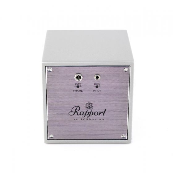Rapport London Evocube Electric Single Watch Winder Platinum Silver
