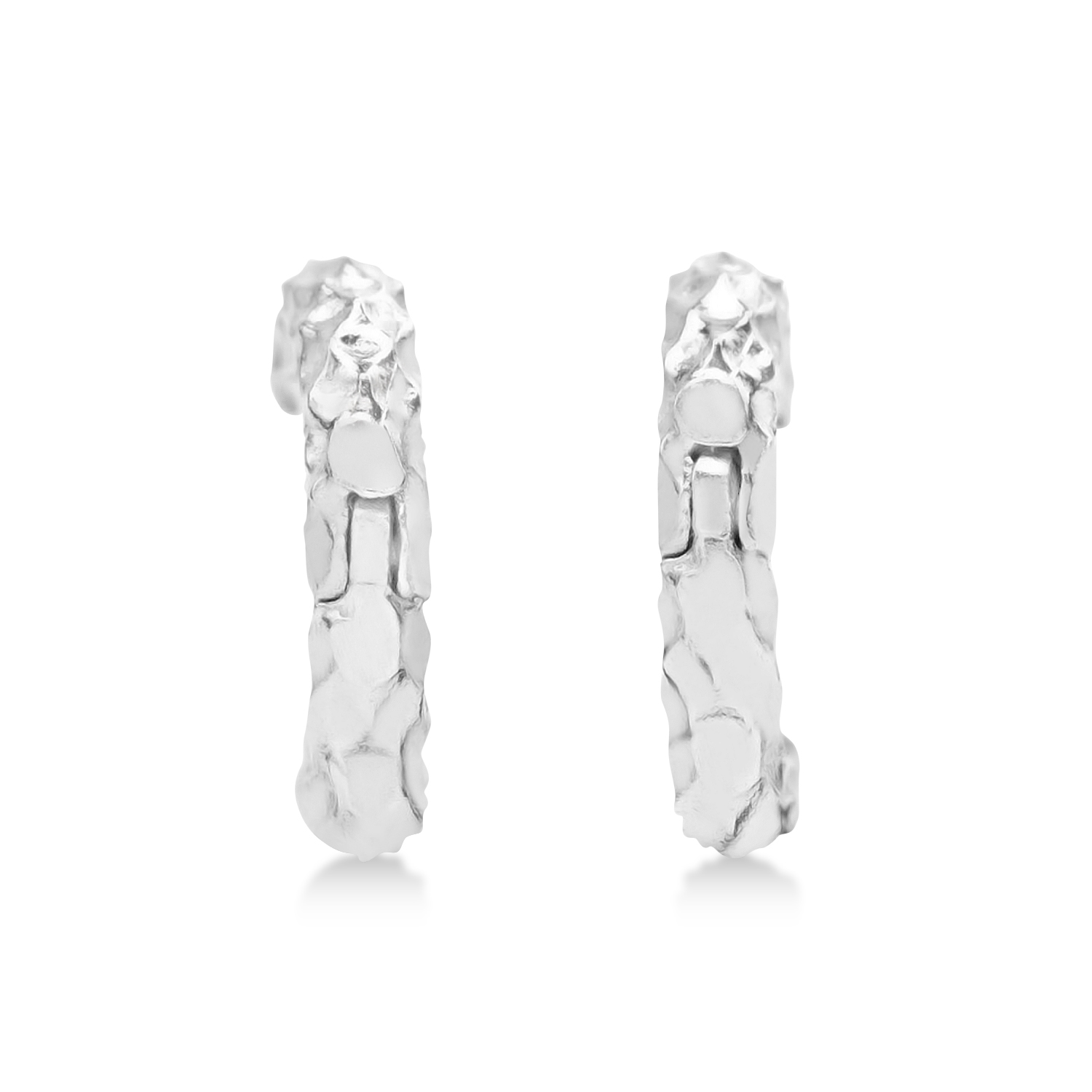 Women's Sterling Silver Hoop Earrings