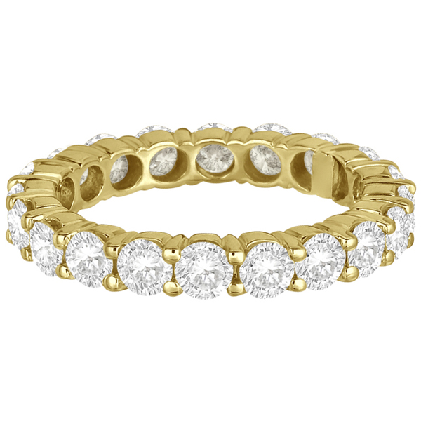 Diamond Eternity Ring Wedding Band 18k Yellow Gold (3.00ct)