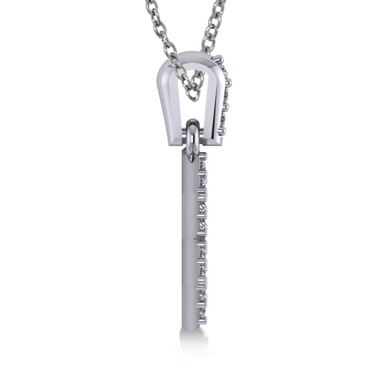 Diamond Jewish Star of David Pendant Necklace 14k White Gold (0.33ct)