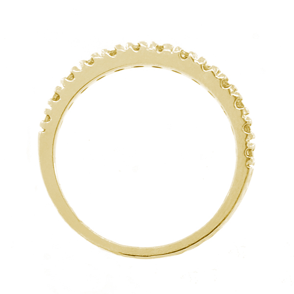 Yellow Canary Diamond Stackable Ring Band 14k Yellow Gold (0.25 ct)