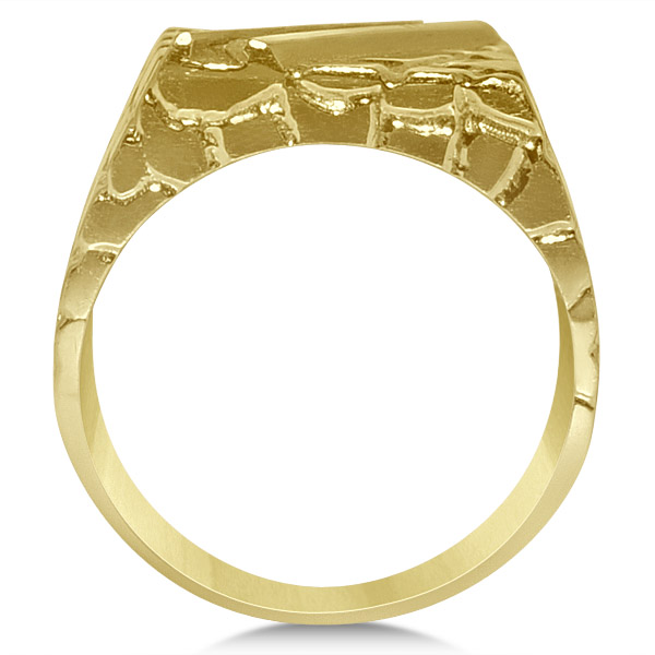 Diamond Accented Engagement Ring in 14k Yellow Gold (0.25ct)
