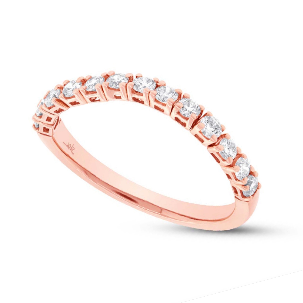 0.47ct 14k Rose Gold Diamond Flexi Band