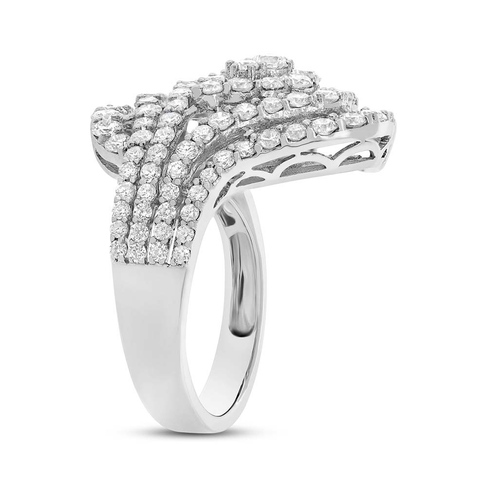 2.53ct 18k White Gold Diamond Lady's Ring