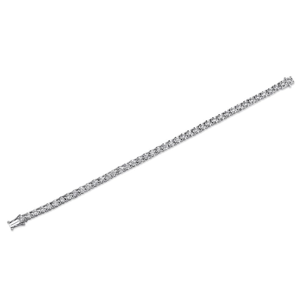 Diamond Tennis Bracelet 14k White Gold (3.00ct)
