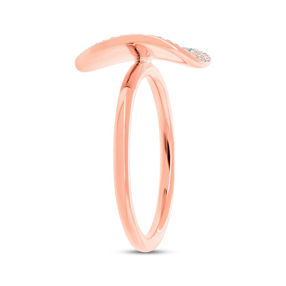 0.68ct 14k Rose Gold Diamond Lady's Ring