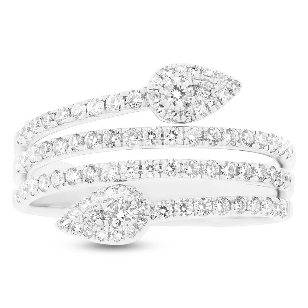 0.65ct 14k White Gold Diamond Lady's Ring