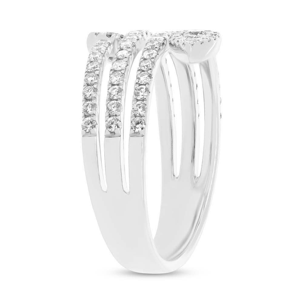 0.65ct 14k White Gold Diamond Lady's Ring