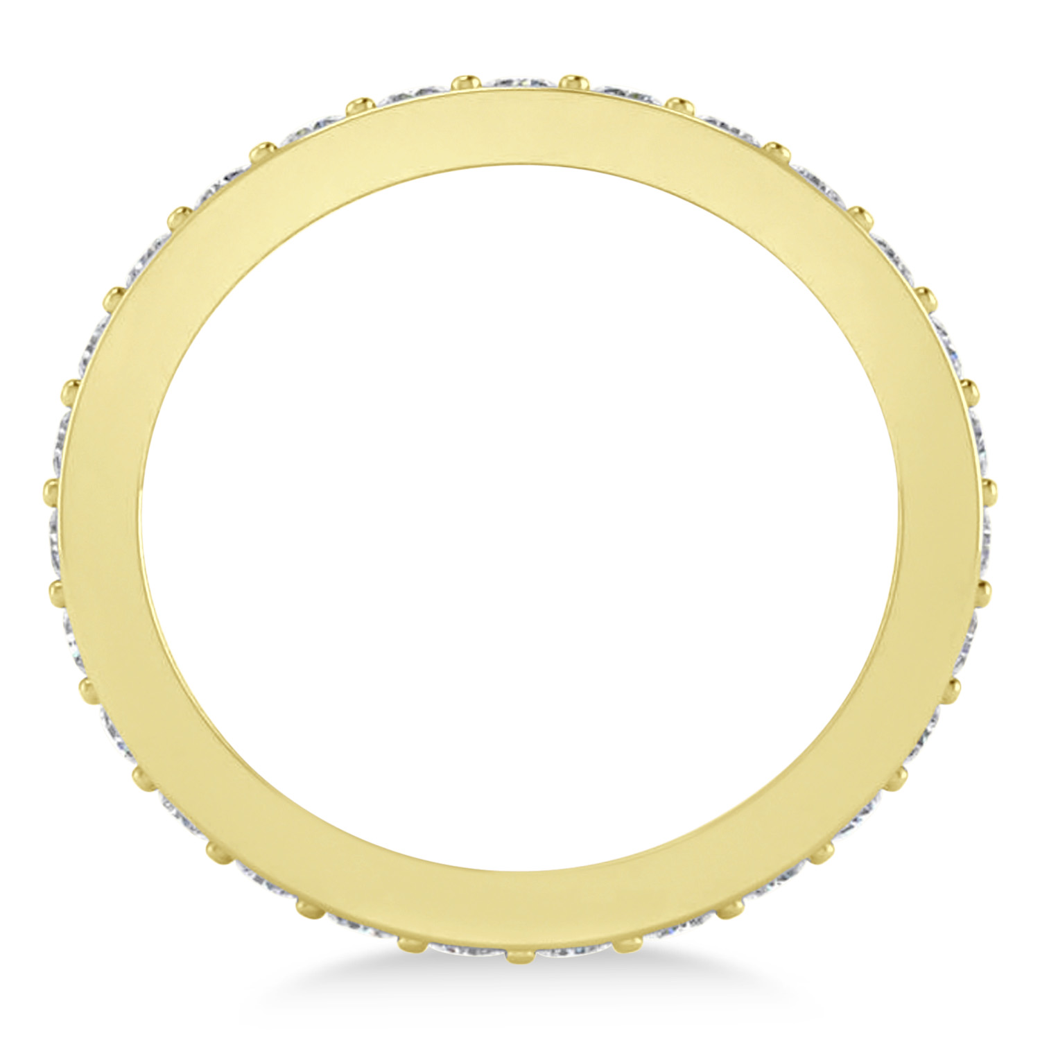 Diamond Eternity Wedding Band 14k Yellow Gold (1.08ct)