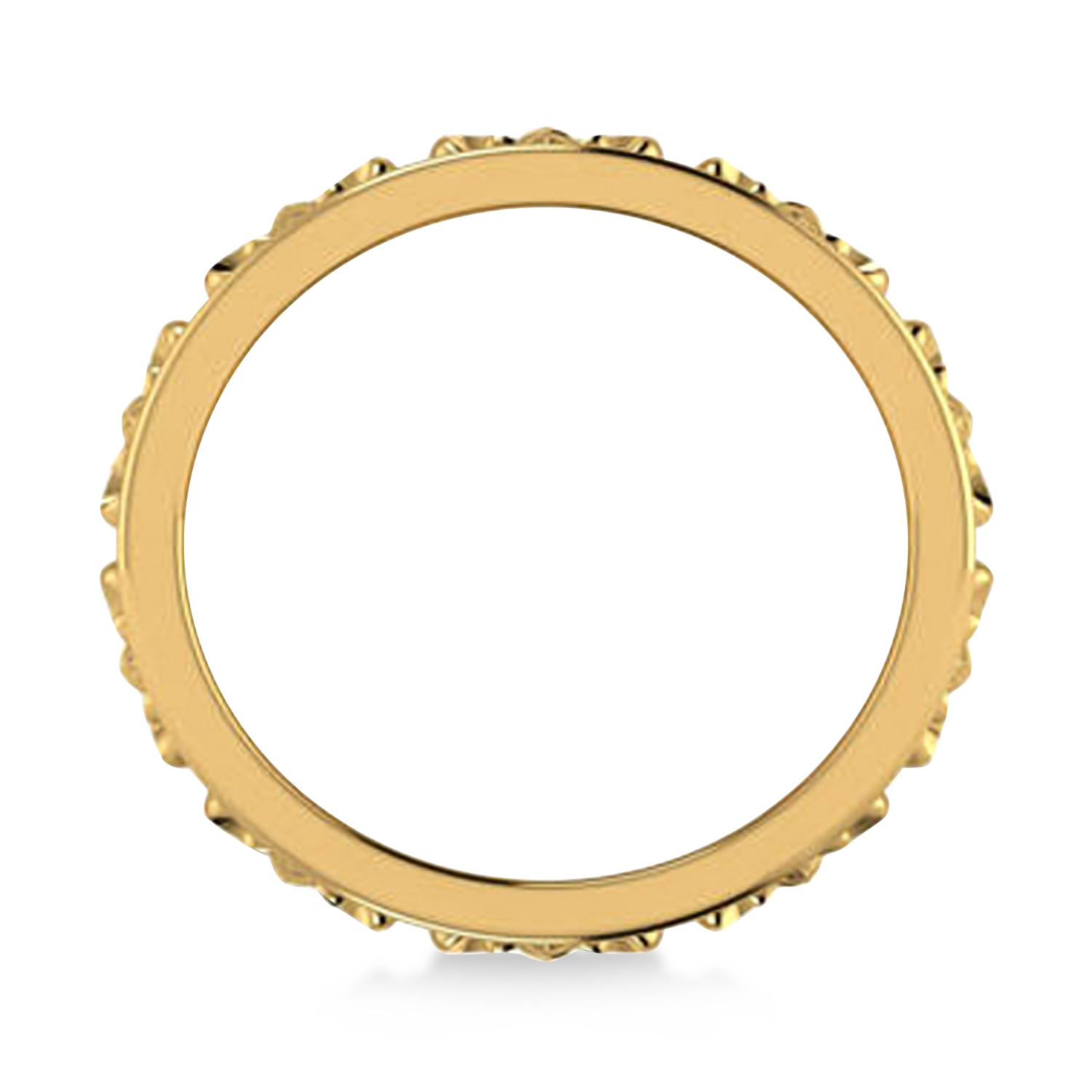 Fleur De Lis Unisex Ring/Wedding Band 14k Yellow Gold