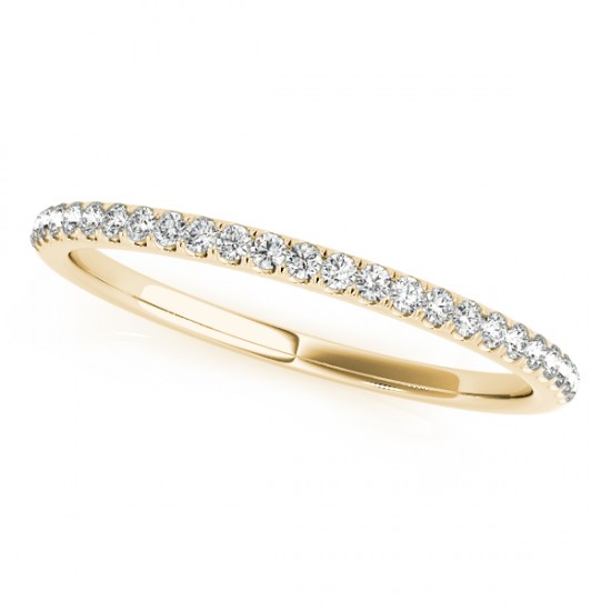 Diamond Eternity Wedding Band 14k Yellow Gold (0.13ct)