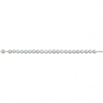 Cultured Freshwater Pearl Bracelet Sterling Silver (8mm)