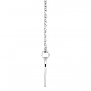 September Birth Flower Morning Glory Disc Pendant Necklace Sterling Silver