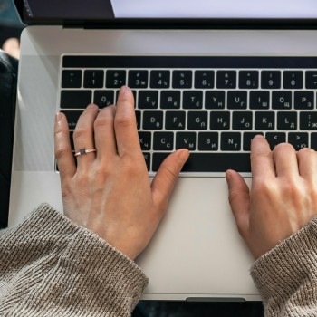 Princess Cut Black Diamond Solitaire Ring in 14k White Gold (1.00ct)