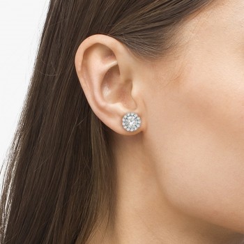 Round Diamond Earring Jackets
