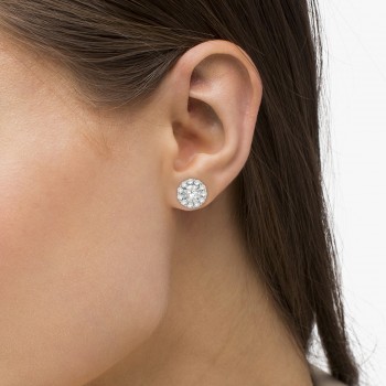 Round Diamond Earring Jackets