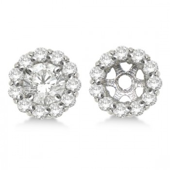 Round Diamond Earring Jackets