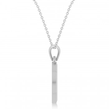 Diamond Jewish Star of David Pendant Necklace 14K White Gold (0.24ct)