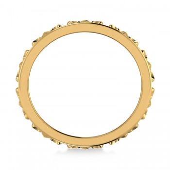 Fleur De Lis Unisex Ring/Wedding Band 14k Yellow Gold