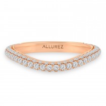 Emerald Lab Diamond Bridal Set 14K Rose Gold (9.77ct)