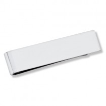 Modern Thin Money Clip For Men Sterling Silver