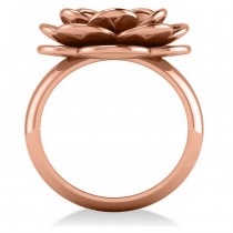 Diamond Flower Fashion Ring 14k Rose Gold (0.06ct)