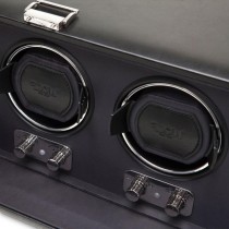 WOLF Heritage Men's Triple Automatic Watch Winder Glass Cover Preset Winding Programs