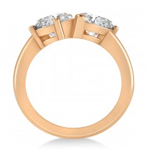 Pear/Pear Diamond Toi et Moi Ring 18k Rose Gold (4.00ct)