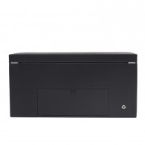 WOLF Roadster Men's Faux Leather Triple Watch Winder w/ Storage Travel Case Lock