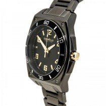 Caravelle Men's Shades of Grey Collection Stainless Steel Watch