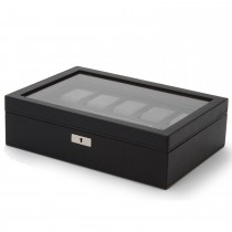 WOLF Howard Watch Box w/ Cufflink Tray