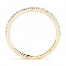 Diamond & Ruby Bypass Bridal Set 14k Yellow Gold (0.74ct)