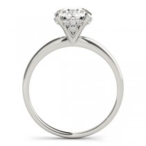 Diamond Solitaire Bridal Set 14k White Gold (1.20ct)