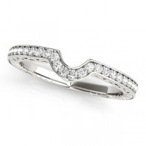 Diamond Antique Style Bridal Set Palladium (0.24ct)