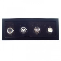 Quad Automatic Watch Winder in Matte Black Finish