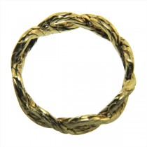 Buccellati Ring Band in 18k Yellow Gold