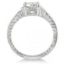 Antique Diamond Vintage Engagement Ring Setting Palladium (0.20ct)